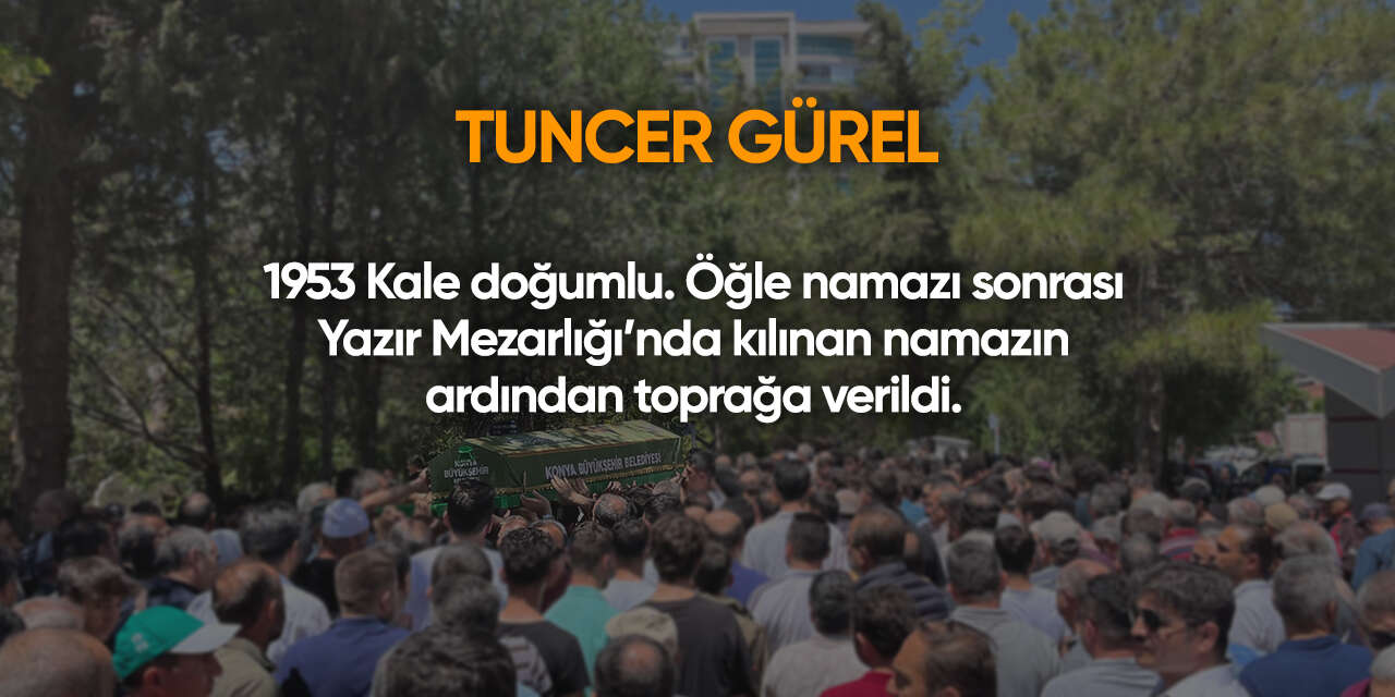 Konya'da bugün vefat edenler | 10 Haziran 2026 9